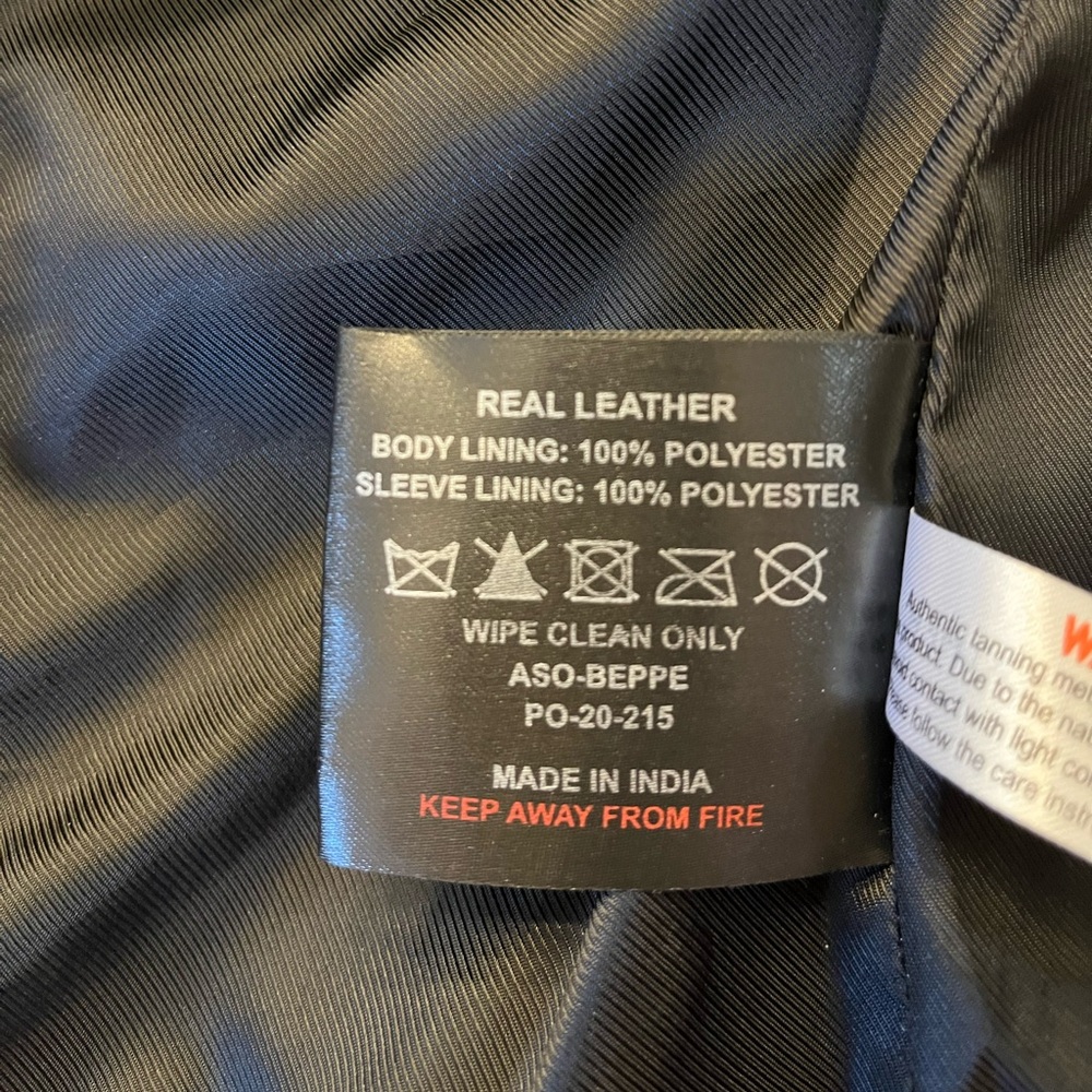 Barney’s Leather Jacket - Picture 9 of 9